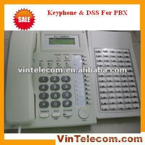 Keyphone for PBX with 60 key phone DSS keys